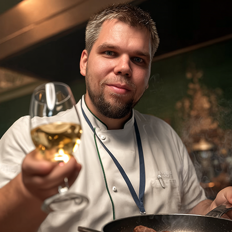 1privátní večeře od  šéfkuchaře milana